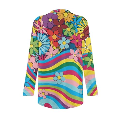 Image of Womens Open Fron Cardigan Sweaters Long Sleeve Tops Daily Coats