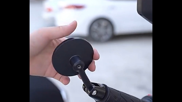 Amazon | オーバル型 汎用 バーエンド ミラー 左右セット [010-B