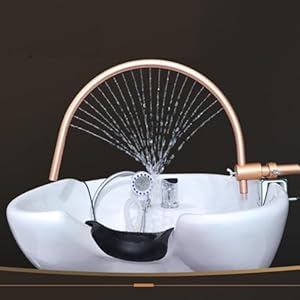 Head Spa Water Frame with Pump for Shampoo Sink, Portable Salon Shower Head Equipment, Shampoo Bowl Waterfall