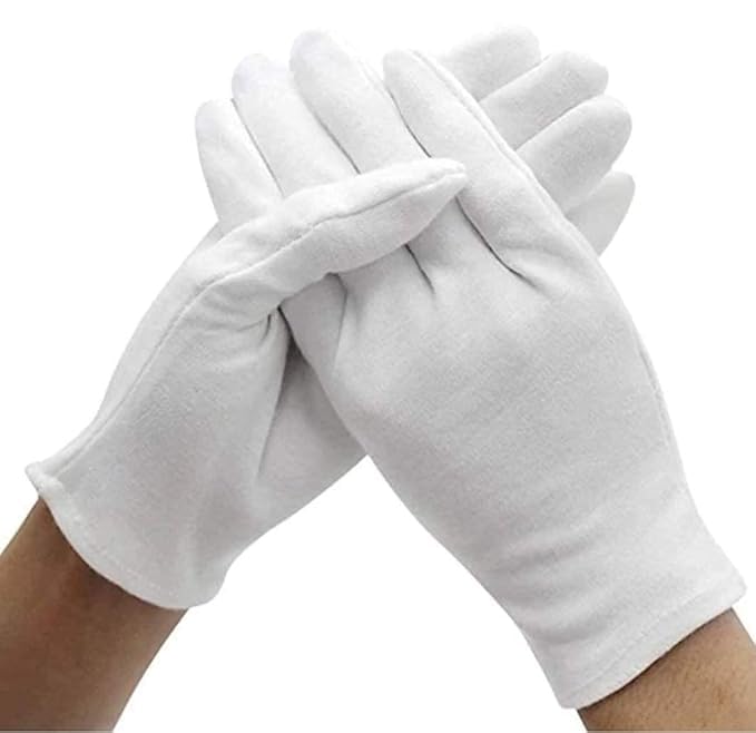 See full amazon price history chart for Washable 100% Pure Cotton Hand Gloves for Multi-Purpose -Color-White (Pack of 1 Pair) Washable 100% Pure Cotton Hand Gloves for Multi-Purpose -Color-White (Pack of 1 Pair) (B0DHRWCVPK) Amazon Price History, Amazon Price Tracker