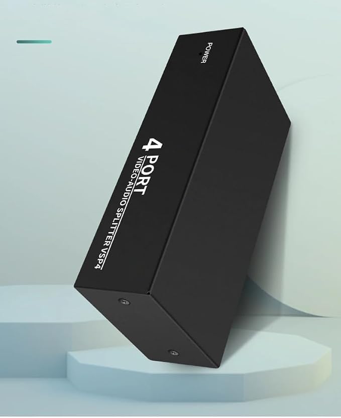 Divisor AV RCA 1 Entrada 4 Salidas BolAAzuL miniatura 2