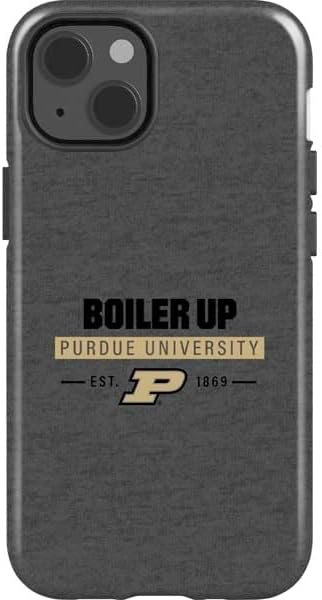 Skinit Impact Phone Case Compatible with iPhone 14 - Officially Licensed Purdue Gold Signature Logo Design