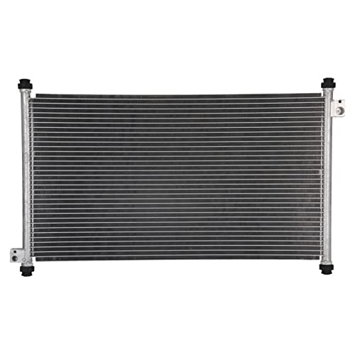 Viraze Aluminum Condenser Fits 2.3L L4 Ac4900 (Silver) #TOP3