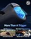 EasySMX M15 Handy Controller Android, Smartphone Controller, Bluetooth Handy Controller mit Hall Effekt Trigger&Joystick, meschanischen Tasten-Schwarz