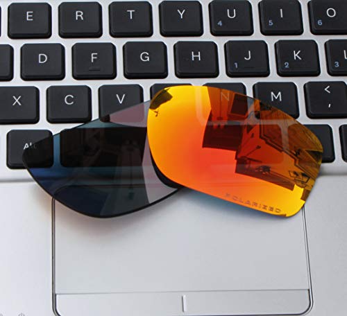 Image of Sunglasses Lenses Replacement Polarized for Oakley Canteen,New (2014) OO9225 Blue Mirror Coatings
