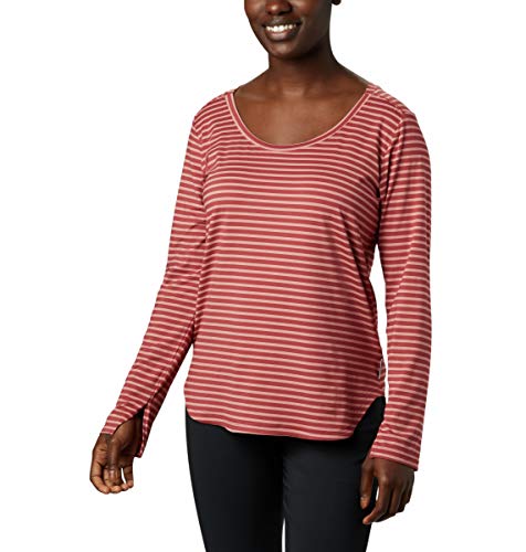Columbia Women's Firwood Camp Long Sleeve Tee Shirt, Moisture Wicking