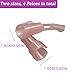 Heyshapeing Oxygen Hose Holder, Tubing Strain Relief & Support, Compatible with Oxygen Hoses, Portable Oxygen Tubing (Pink)