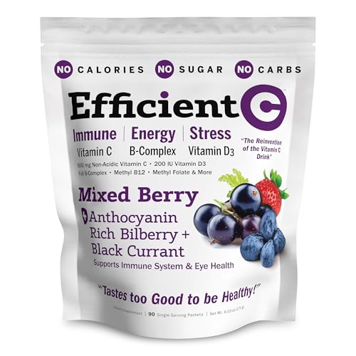 Image of Andrew Lessman ProCaps Efficient C Mixed Berry 90 Drink Packets