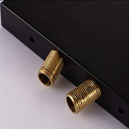 Mitigeur de douche bi-commande mural bronze robinetterie retro