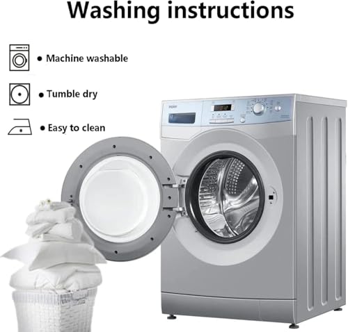 Cortinas de baño antimoho de lino impermeable que evitan salpicaduras en duchas 6