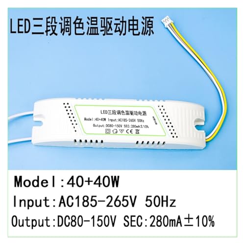 Pilote de segment LED contre le scintillement : alimentation stable de 40W à gradation - 2