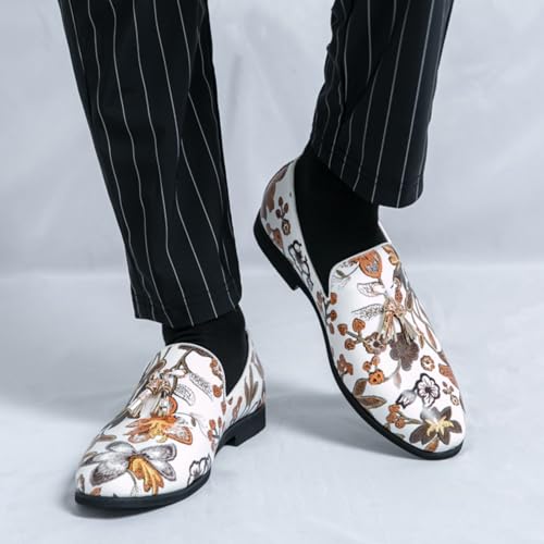 Men's Smoking Loafers - Casual to Business Formal Walking Shoes with Relaxed Fit & Lightweight Design for All-Day Comfort4