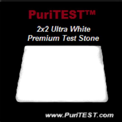 2x2 New White Pro Gold Test Stone Silver 9k 10k 14k 18k 22k 24k Sterling 999 925 Acid Testing Scratch Tool Tester Scrap Jewelry
