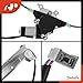 A-Premium Front Right Passenger Side Power Window Regulator with Motor Compatible with Lincoln Town Car 1998-2011, Replace# 3W1Z5423395AA, 6W1Z5423200AA