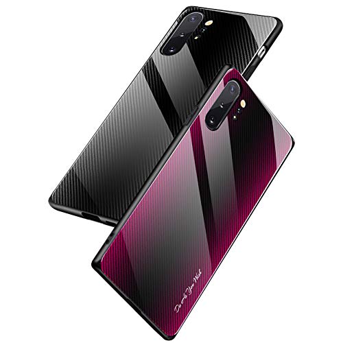 Samsung Galaxy NOTE10 plus ケースクリア 薄型 衝撃吸収 全面保護 強化ガラスハード 耐衝撃 ガラスTPU バンパー+ガラス 背面 薄型 指紋防止対策 カバー 擦り傷防止 取り出し易い ワイヤレス充電対応 落下防止 アイフォン NOTE10 pro ケース 滑り防止 おしやれ 人気 かわいい 携帯カバー 16-40