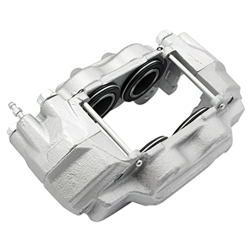 Image of TRQ Front Driver and Passenger Side Brake Caliper Set 2 Piece Caliper Brackets Hardware for 2000-2006 Toyota Tundra with Casting #13WL 2003-2005 4Runner with Casting #13WL