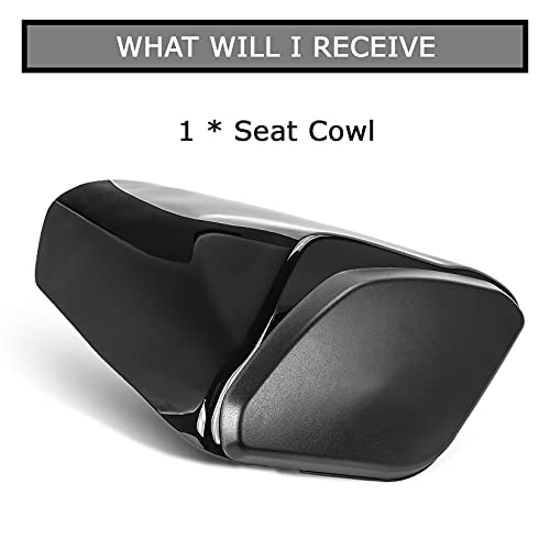 Housse de siege passager pour Ninja ZX6R 2009-2017 noir