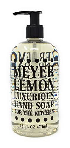 Greenwich Bay Trading Co. Luxurious Hand Soap For The Kitchen, 16 Ounce, Meyer Lemon #TOP2