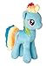 MLP My Little Pony Juguete Suave muñeco de Peluche pequeños Ponies 27 cm (Rainbow Dash)