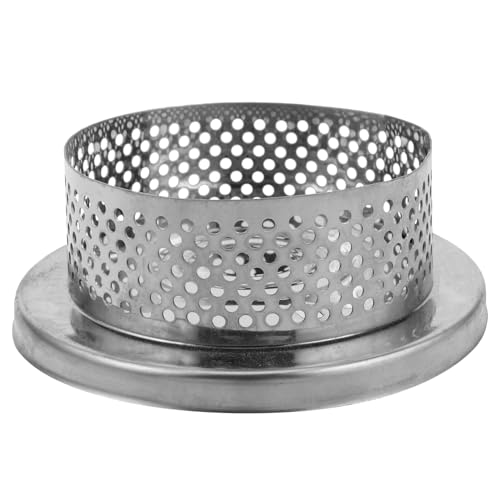 EPIGEIST Edelstahl Tauchpumpen Siebfilter Wasserpumpe Filterkorb Feinmaschiges Inline Sanitärsieb Teich Pool Filtersieb Wiederverwendbar