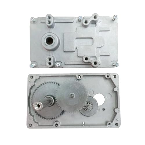 Motorreductor de tornillo sin fin 12V 28RPM de alto par y engranaje metálico CC 6