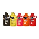 GU Energy Liquid Energy Gel With Complex Carbohydrates, Vegan, Gluten-Free and Dairy-Free On-the-Go Energy for Any Workout, 12-Count, Assorted Flavors