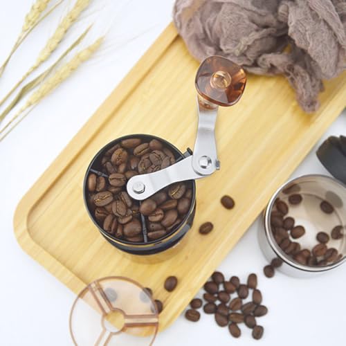 Molino de café manual de diseño compacto con muela cerámica duradera 8