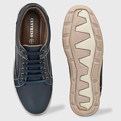 Image of Centrino Mens Sneakers |Sneaker for Men | Stylish Lace-Up Design | Soft Cushioned Insole for Comfort | Lightweight & Breathable | Perfect for Casual Wear (5644)