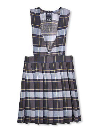 French Toast Little Girls' Ariel V-Neck Jumper (Sizes 4-6X) - Royal/lt.