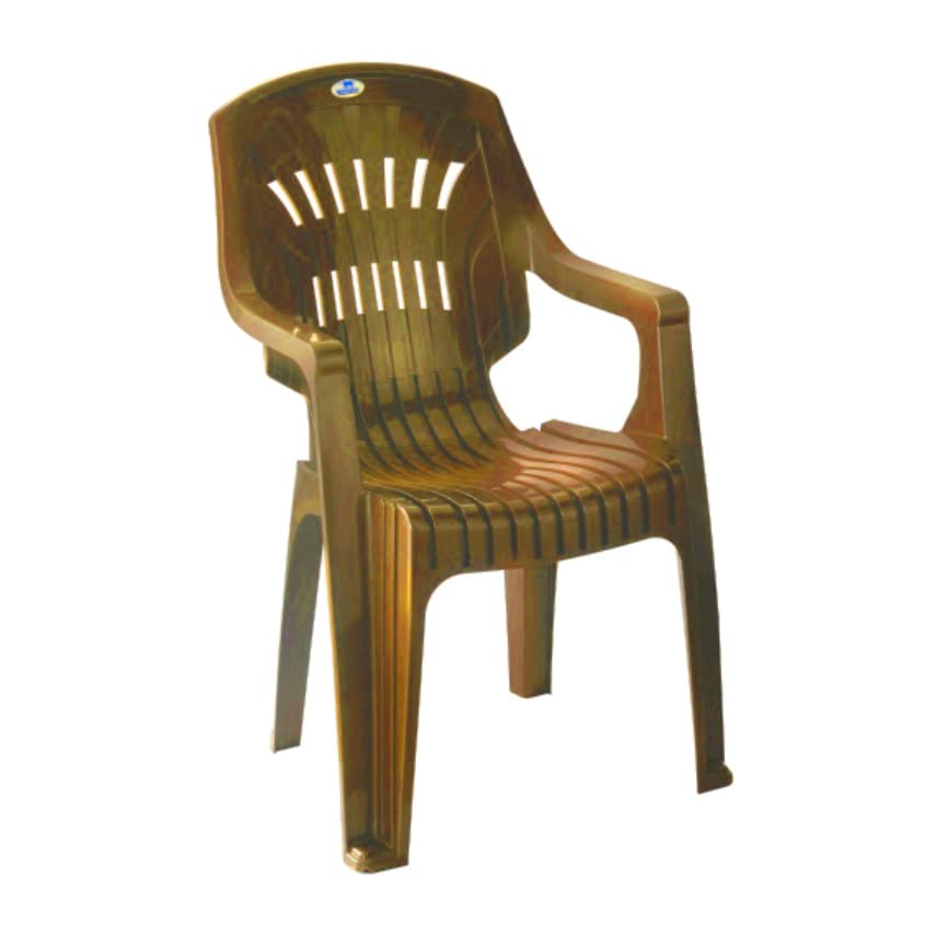 Nilkamal CHR2231 Plastic Mid Back with Arm Chair | Chairs for Home| Dining Room| Bedroom| Kitchen| Living Room| Office - Outdoor - Garden | Dust Free |100% Polypropylene Stackable Chairs | Set of 2-image-30