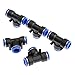 Produktbild 5 pcs T-Verbinder PE16 Pneumatische Anschlüsse Luft 3 Wege Quick Fittings Stecker Steckverbindung Druckanschluss 16mm Schlauch