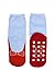 Foot Traffic Non-skid Red Ruby Slippers/Blue Slipper Socks by Foot Traffic, Women's size 4-10