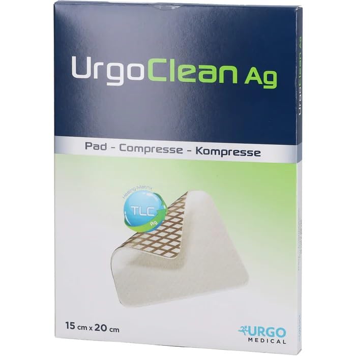 Urgoclean AG Dressings 15 cm x 20 cm x 5
