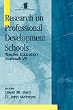 Research on Professional Development Schools: Teacher Education Yearbook VII