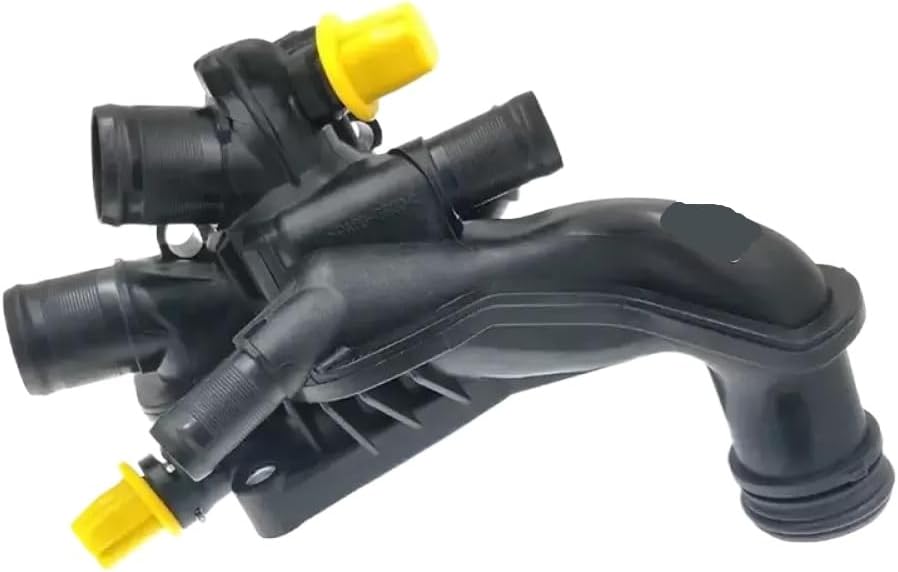 Water Outlet Assembly with Thermostat Housing 9808647080 for 207 308 C4 C4L C4 B7 DS3 1.6T Engine
