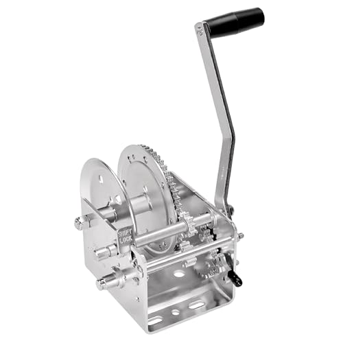Treuil Fulton 2600lb pour treuiller et tracter un bateau lourd sur rampe