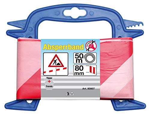 Kraftmann 80807 | Caution Tape | 80 mm x 50 m