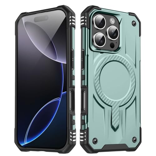 Coque résistante aux chutes iPhone 16 Pro Max fine et magnétique pour les déplacements