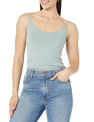 Image of Amazon Essentials Women's Slim-Fit V-Neck Cami, Pack of 4