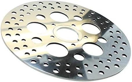 11.5" Front Brake Rotor Harley Softail, Dyna, & Sportster 84-13 Polished (fits Moto Iron Springer)