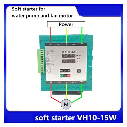 Démarreur progressif 15KW triphasé protégeant vos pompes et convoyeurs 380V