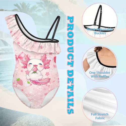 Image of Yzaoxia Girls One Piece Swimsuits Bathing Suit for Kids Swimwear 3-14Y