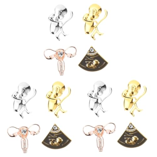 Broches pour vêtements en forme d'organes pour accessoiriser vos tenues