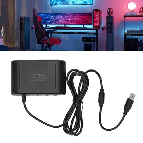 Für N64 Controller Adapter Für PC Game Controller Konverter Zwei Für N64 Controller Für oder PC Unterstützt Für Home Für Turbo 2 in 1 Gamepad Adapter
