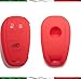 Produktbild Schutzhülle für Schlüsselgehäuse aus Silikon, Gummi, mit Fernbedienung, für Schlüsselbund, Rot