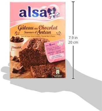 Alsa Preparation Pour Gateau Au Chocolat Saveur D Antan 300g Lot De 3 Amazon Fr Epicerie