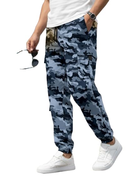 swastik aparels Swastik Apparels Men's Military Track Pant | Track Pants | Yoga Wear | Regular fit | Active wear | Lycra Full Elastic Jogger Track Pant | Gym Wear | Cargo Pant-picture-25