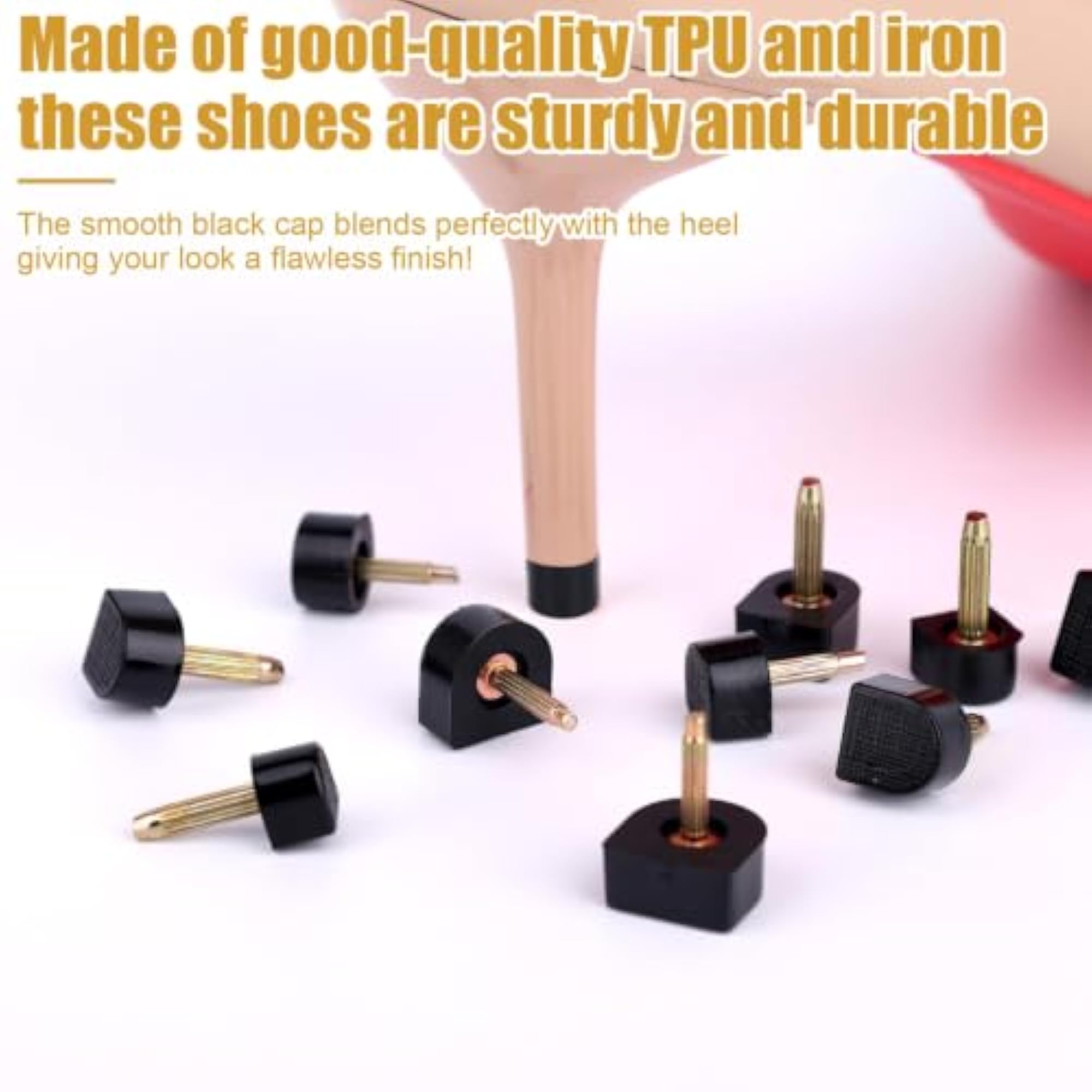 30 PCS Heel Cap, Replacement Heel Cover