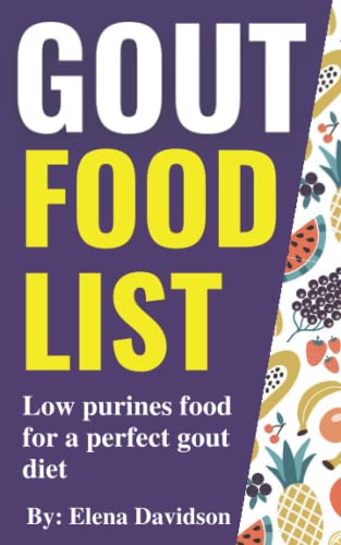 gout food list: Low purines food for a perfect gout diet