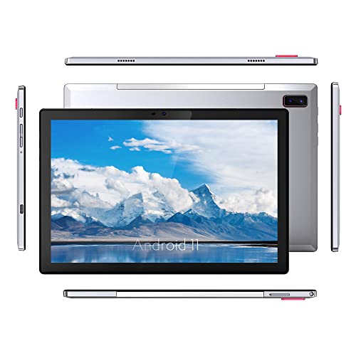 Byybuo Smartpad T10 2023 Full Hd 10.1 Inch Android 11 Tablet, Octa-Core 2.0 Ghz Processor, New Upgrade 7000Mah Battery Capacity, 32Gb Rom 1920X1200 Resolution (5G Wifi+ Bluetooth)，Gray #TOP1